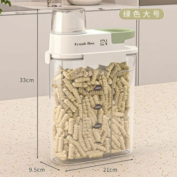 جا حبوبات و مایعات سه سایزی Fresh box