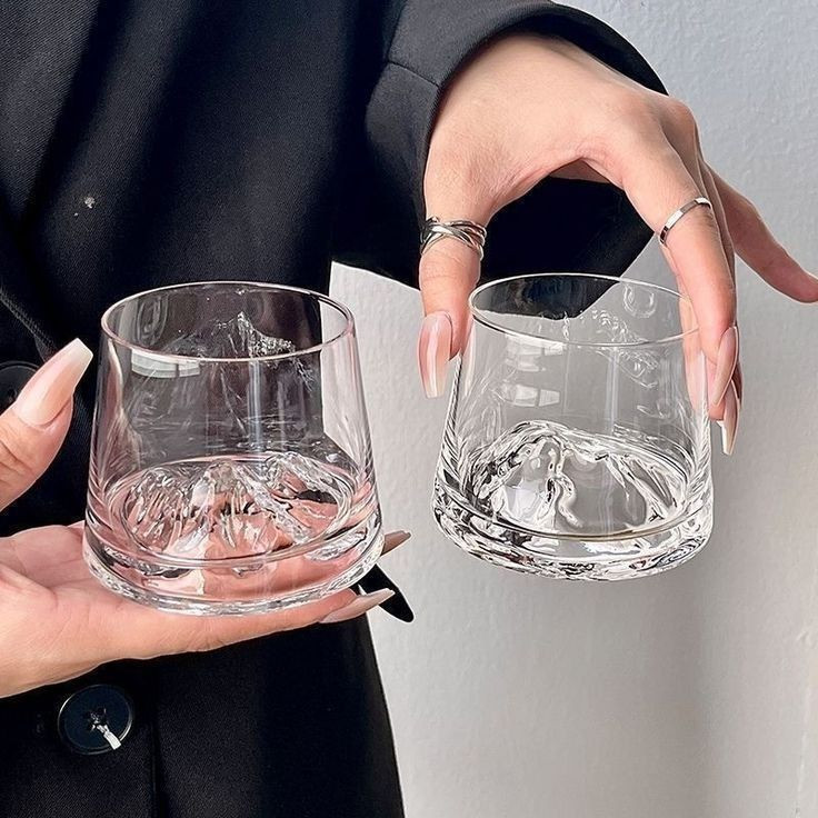 نیم لیوان کوه یخ برند Deli glass
