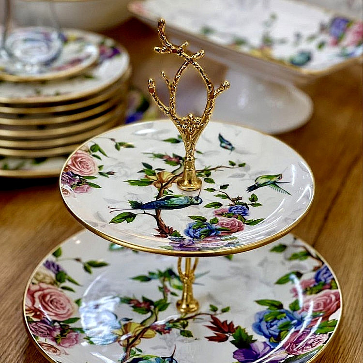 شیرینی خوری دو طبقه طرح Flores برند gönül