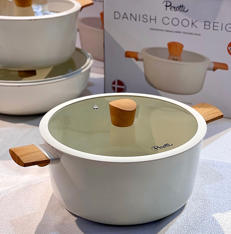 قابلمه دیواره کوتاه سایز 26 Danish cook برند Perotti ترکیه