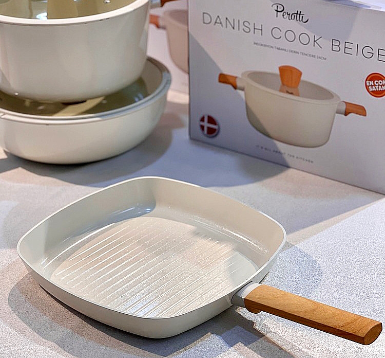 تابه گریل سایز 25 Danish cook برند Perotti ترکیه