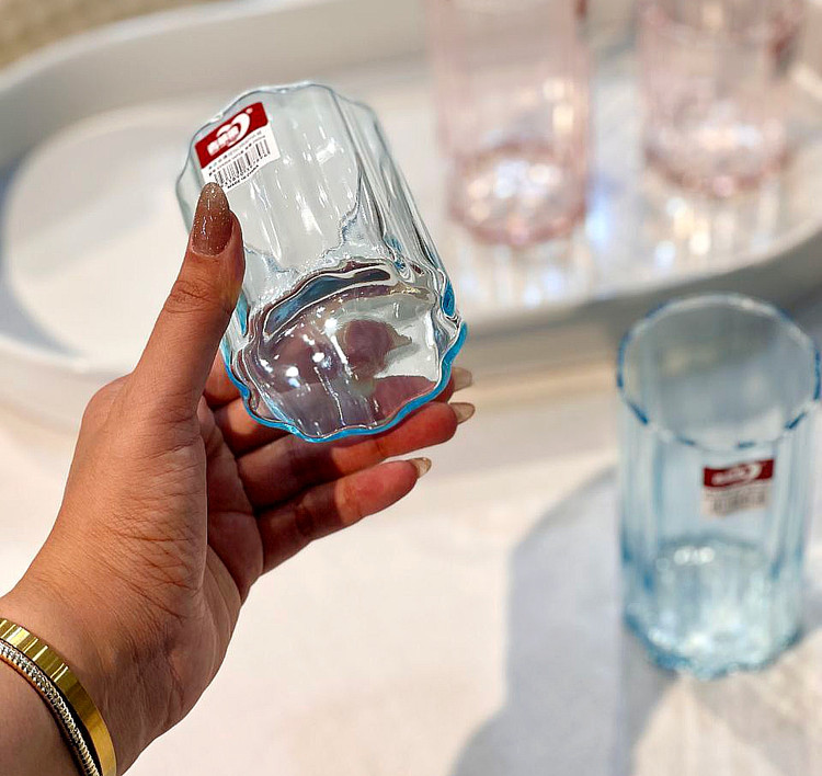 لیوان و نیم لیوان Star برند Deli Glass وارداتی