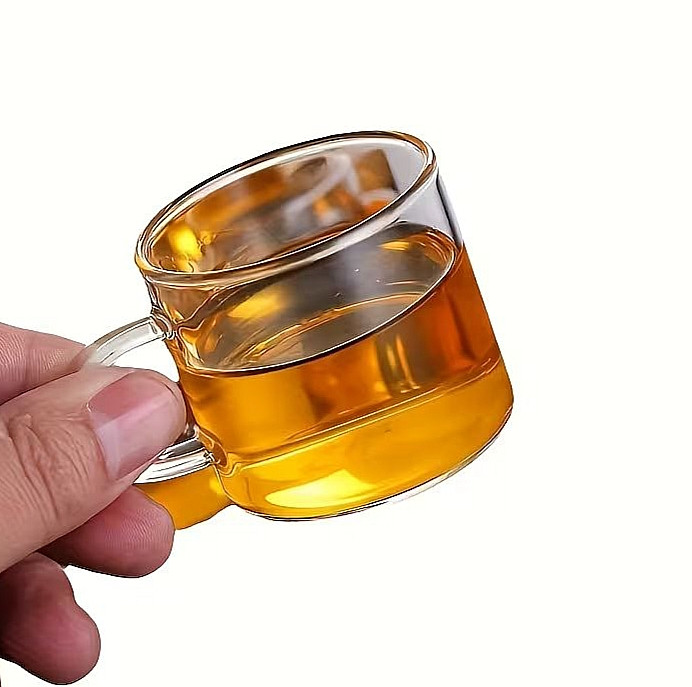 قهوه خوری پیرکس شعله مستقیم دسته رنگی برند IMAR وارداتی