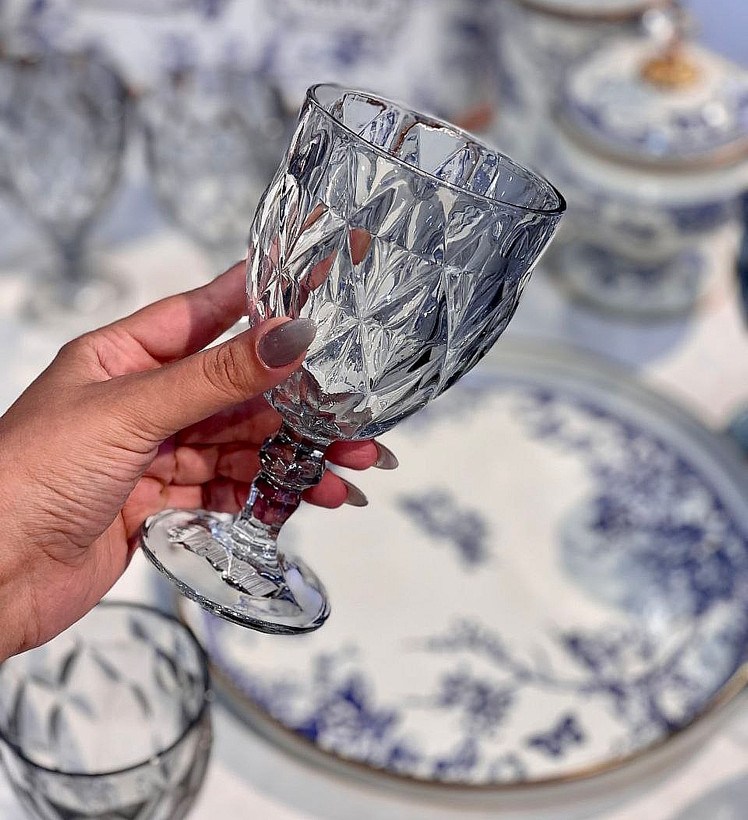 گیلاس رنگی DIAMOND برند Deli Glass وارداتی