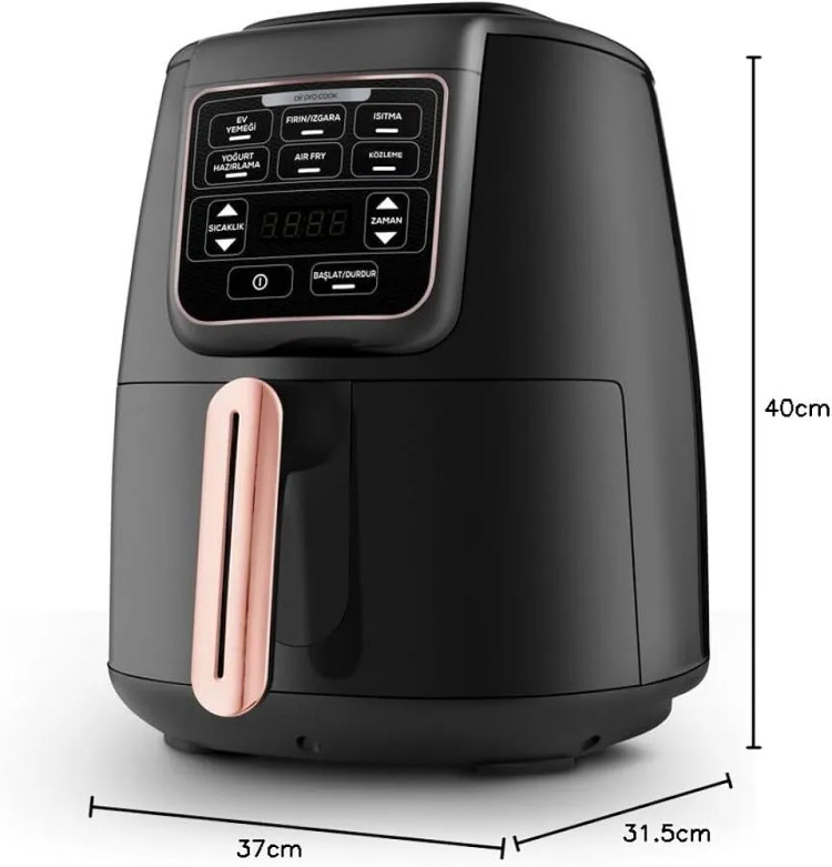 هواپز و فر بدون روغن Karaca Air مدل Pro Cook XL 2 in 1 ترکیه