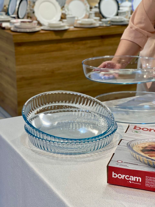 تابه پیرکس borcam برند Paşabahçe ترکیه