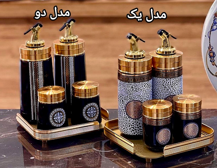 ست روغن ریز و نمکپاش Pansy posy محصول acar ترکیه