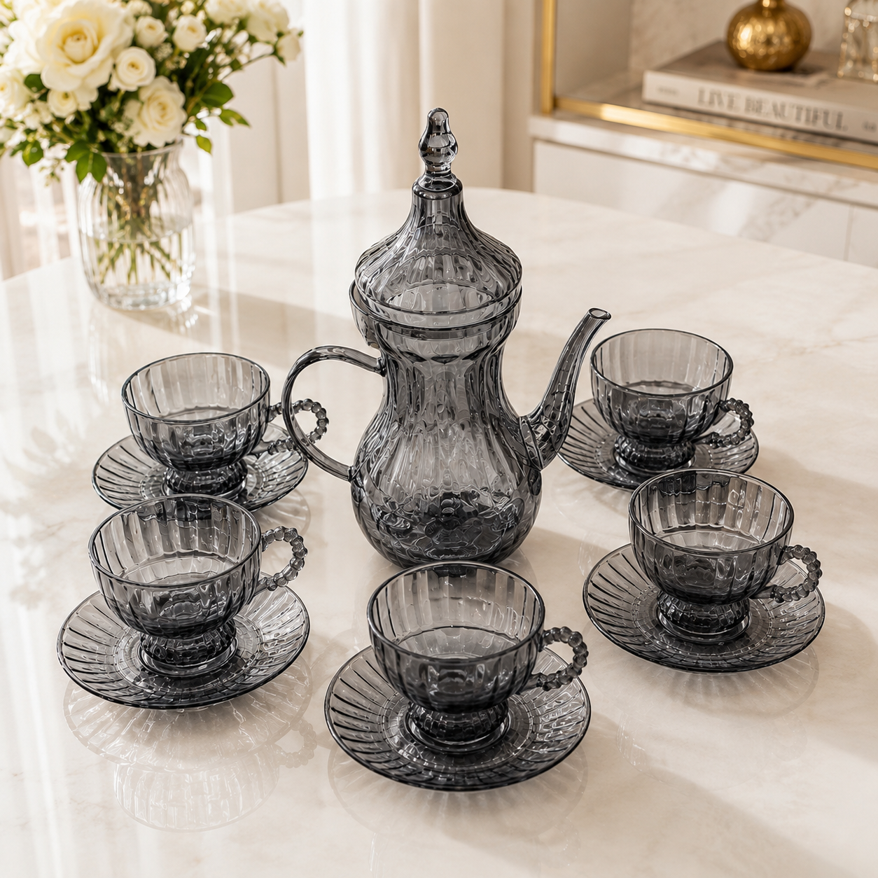 سرویس فنجان نعلبکی چایخوری وارداتی