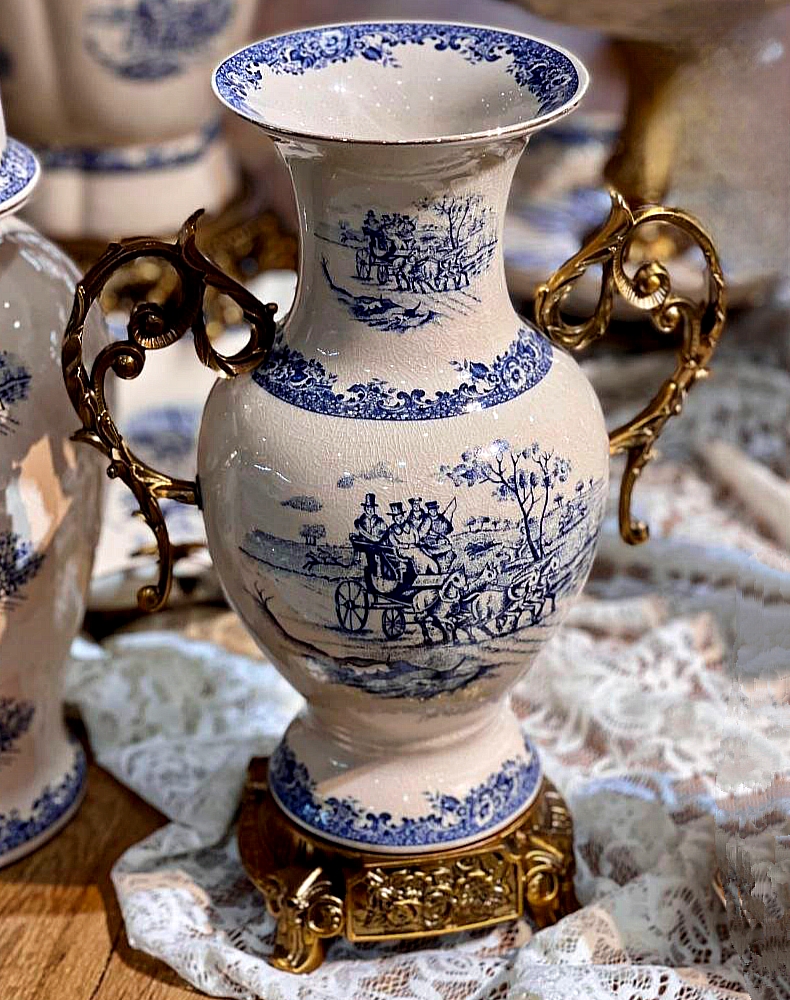 گلدان دسته دار مدل victoria وارداتی