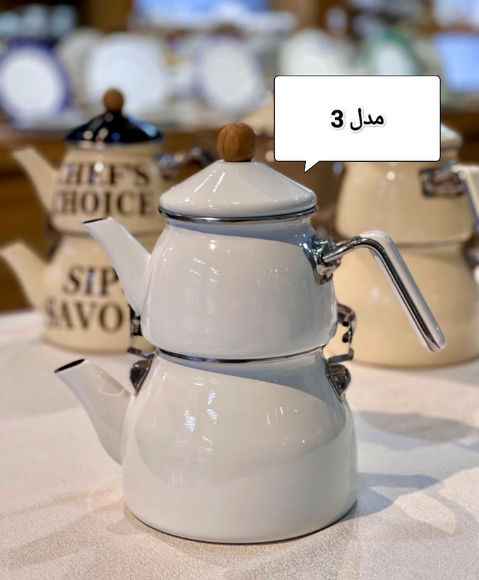 کتری قوری دو درب محصول şahin ترکیه