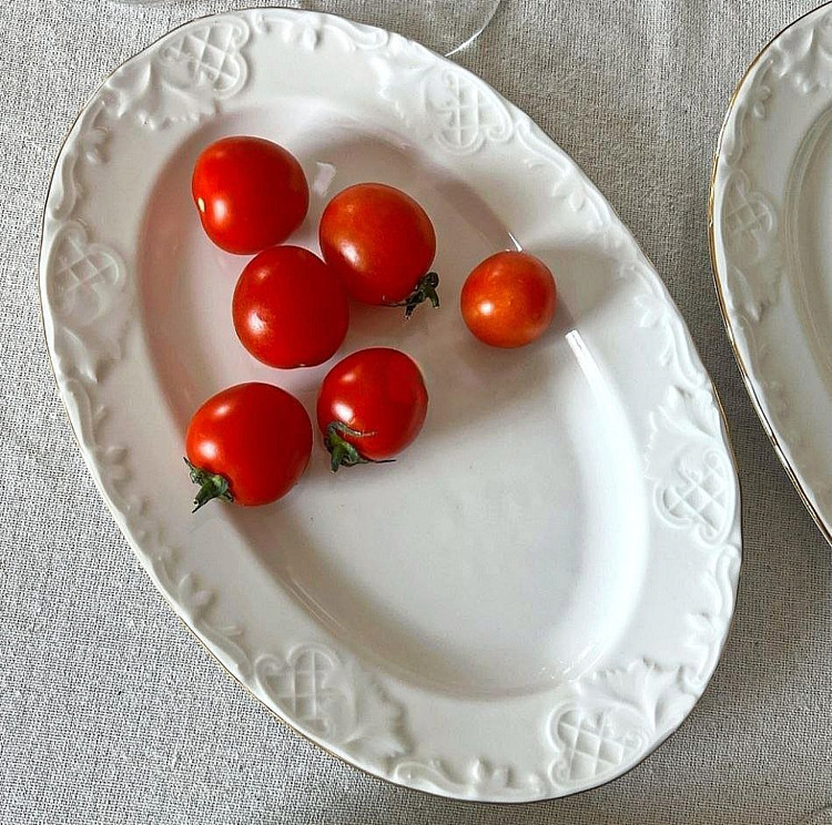 سرویس غذا خوری گل برجسته 6 نفره 28 پارچه Lena محصول ipek ترکیه