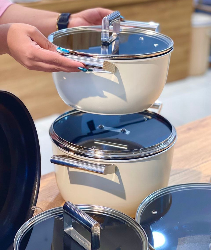 سرویس قابلمه 9 پارچه Gourmet محصول pink&more ترکیه