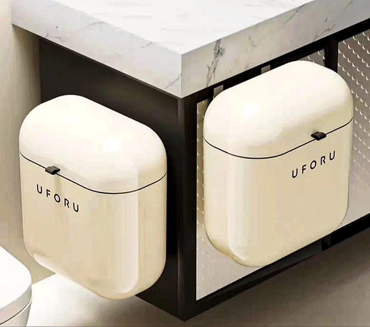 سطل زباله کابینتی UFORU دو سایزی وارداتی